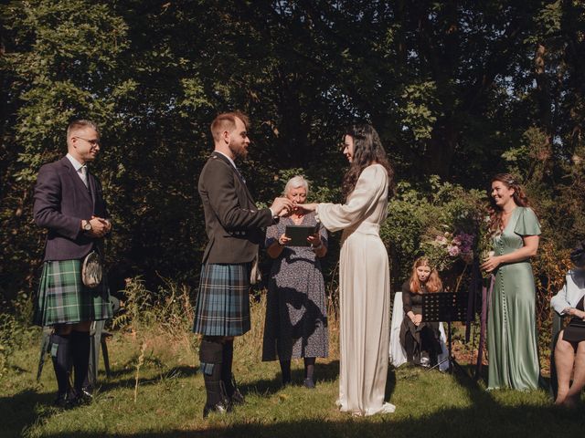 Lisa and Mat&apos;s Wedding in Midlothian , Lothian &amp; Borders 11