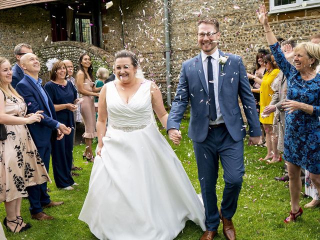 Amanda and Sam's Wedding in Holt, Norfolk 58