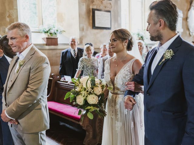 Phil and Laura&apos;s Wedding in Hertingfordbury, Hertfordshire 8