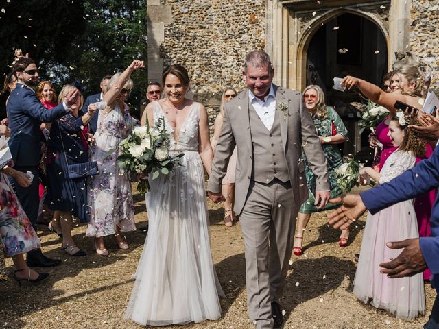 Phil and Laura&apos;s Wedding in Hertingfordbury, Hertfordshire 14