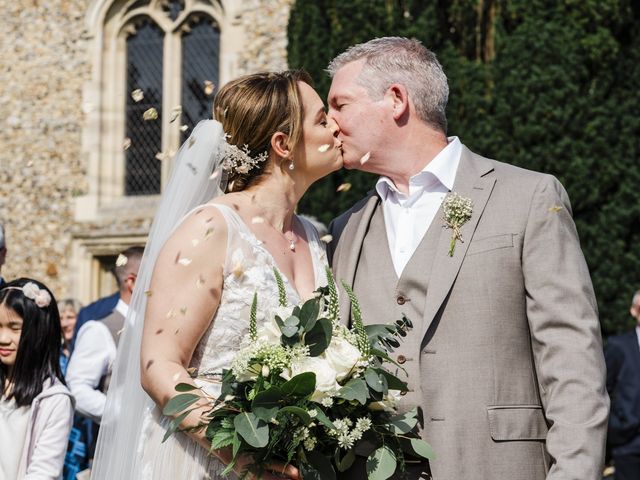 Phil and Laura&apos;s Wedding in Hertingfordbury, Hertfordshire 15