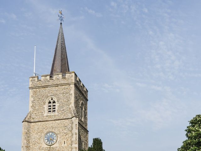 Phil and Laura&apos;s Wedding in Hertingfordbury, Hertfordshire 18