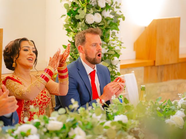 Chris and Kiran&apos;s Wedding in Cassington, Oxfordshire 24