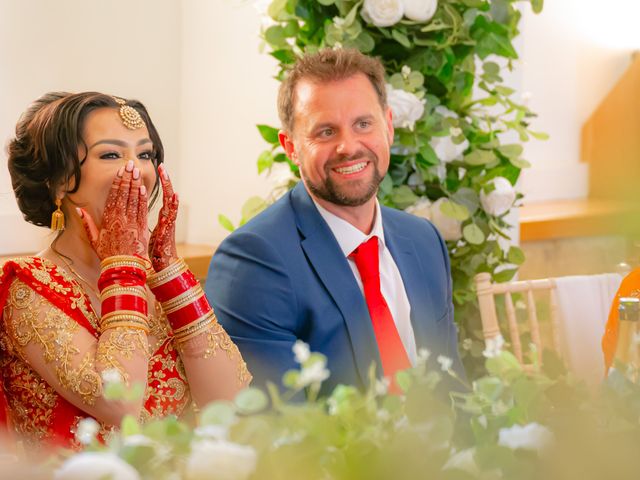 Chris and Kiran&apos;s Wedding in Cassington, Oxfordshire 27