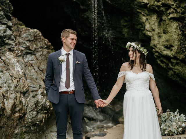 Mitchell  and Kaitlin &apos;s Wedding in Newquay, Cornwall 2