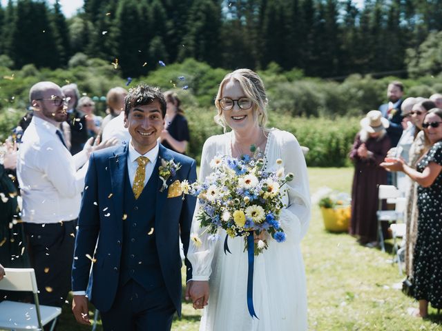 Drew and Fiona's Wedding in Kielder Water, Northumberland 1