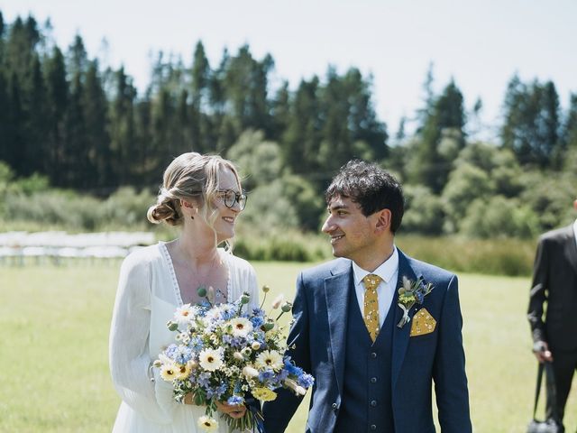 Drew and Fiona's Wedding in Kielder Water, Northumberland 19