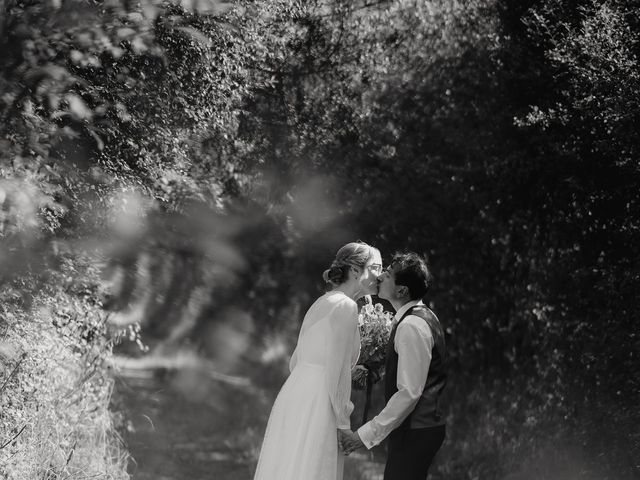 Drew and Fiona's Wedding in Kielder Water, Northumberland 25