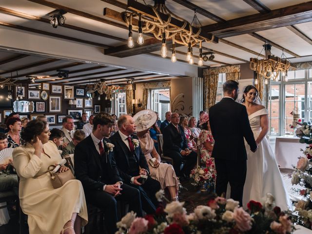 Luke and Sophie's Wedding in Stratford on Avon, Warwickshire 10