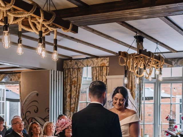 Luke and Sophie's Wedding in Stratford on Avon, Warwickshire 11