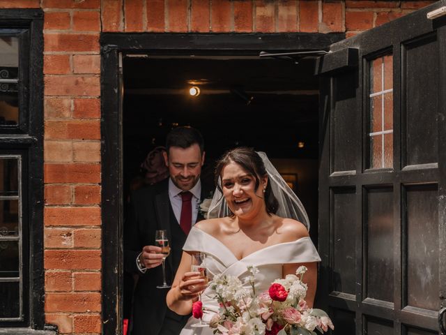Luke and Sophie's Wedding in Stratford on Avon, Warwickshire 18