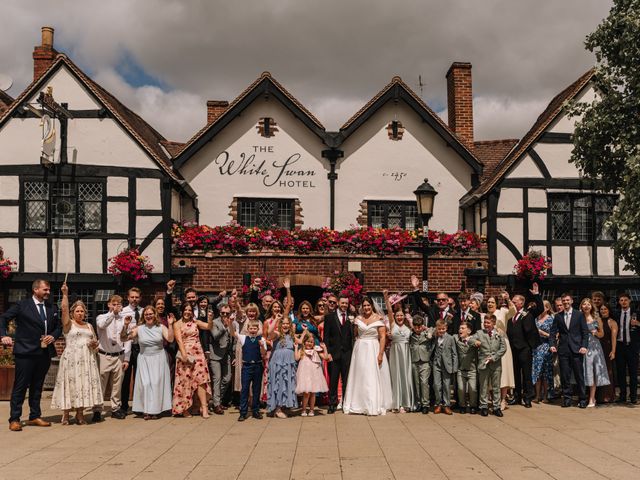 Luke and Sophie's Wedding in Stratford on Avon, Warwickshire 29