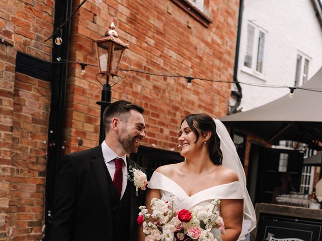 Luke and Sophie's Wedding in Stratford on Avon, Warwickshire 41