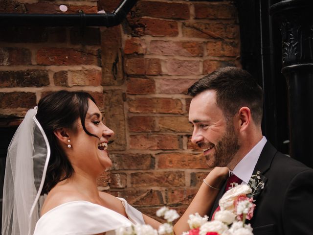Luke and Sophie's Wedding in Stratford on Avon, Warwickshire 43