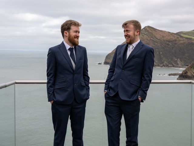 Seán and Christie's Wedding in North Devon, Devon 26