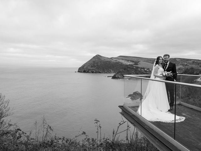 Seán and Christie's Wedding in North Devon, Devon 28