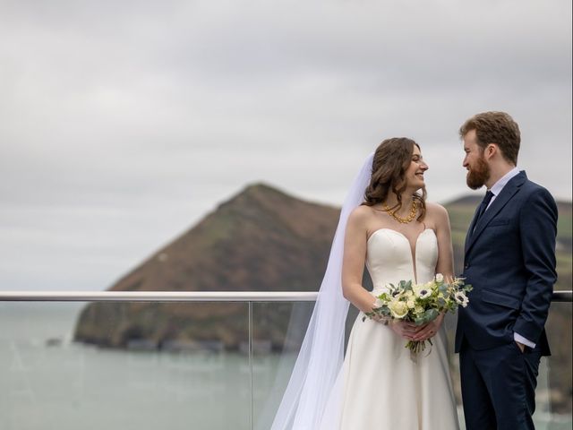 Seán and Christie's Wedding in North Devon, Devon 32