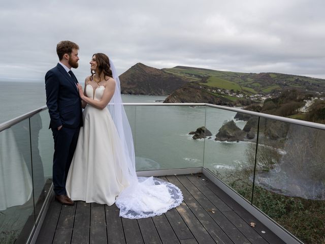 Seán and Christie's Wedding in North Devon, Devon 40