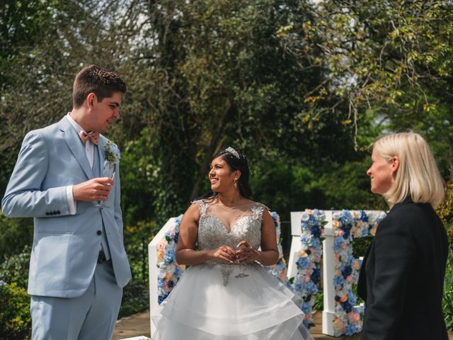 Stephen and Ayeasha&apos;s Wedding in Richmond-upon-Thames, Surrey 342