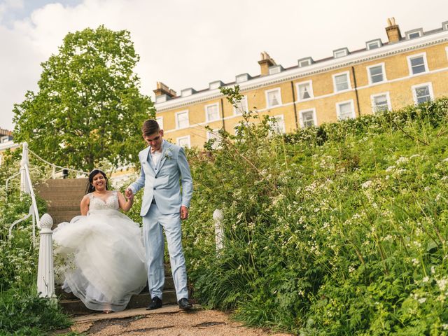 Stephen and Ayeasha&apos;s Wedding in Richmond-upon-Thames, Surrey 573