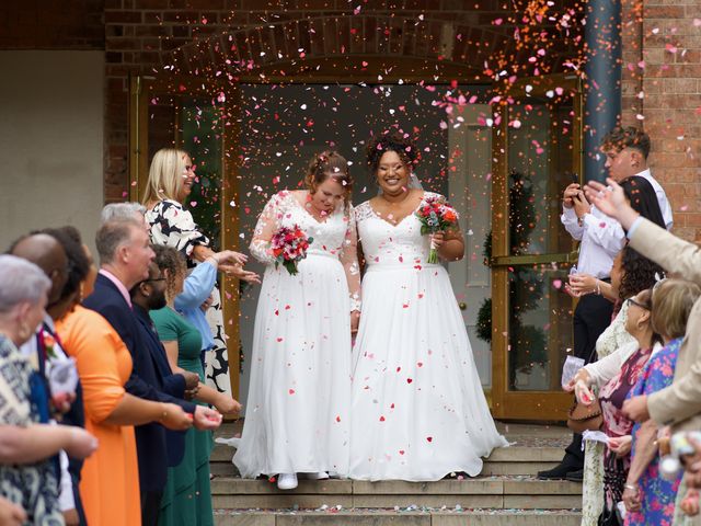 Chanté and Georgia's Wedding in Notts, Nottinghamshire 6