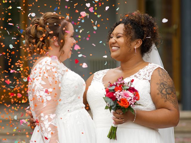 Chanté and Georgia's Wedding in Notts, Nottinghamshire 7