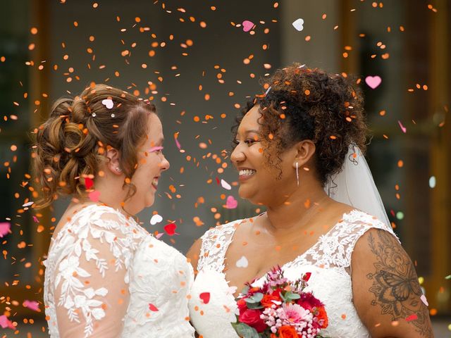 Chanté and Georgia's Wedding in Notts, Nottinghamshire 8