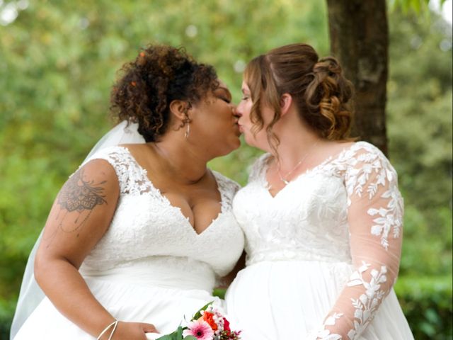 Chanté and Georgia's Wedding in Notts, Nottinghamshire 12