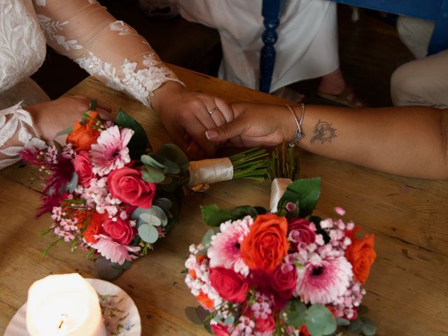 Chanté and Georgia's Wedding in Notts, Nottinghamshire 15