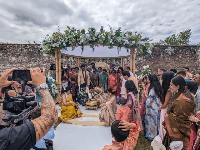 Priya and Nikul&apos;s Wedding in Great Braxted, Essex 2