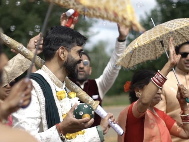 Priya and Nikul&apos;s Wedding in Great Braxted, Essex 8