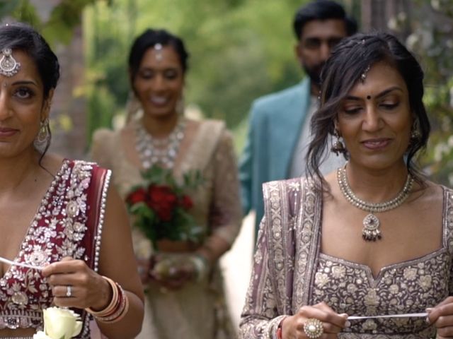 Priya and Nikul&apos;s Wedding in Great Braxted, Essex 10