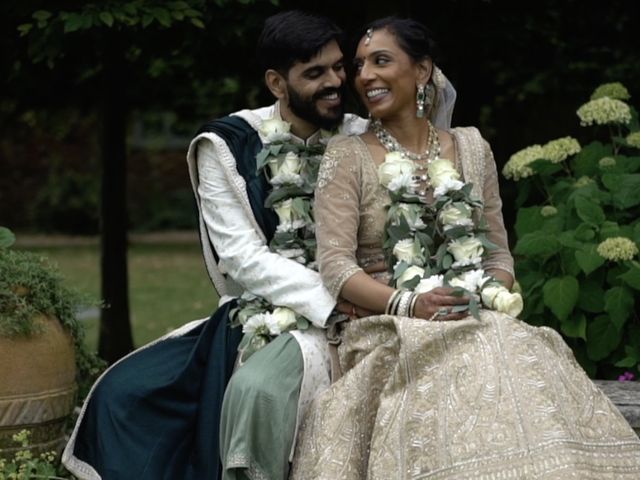 Priya and Nikul&apos;s Wedding in Great Braxted, Essex 12