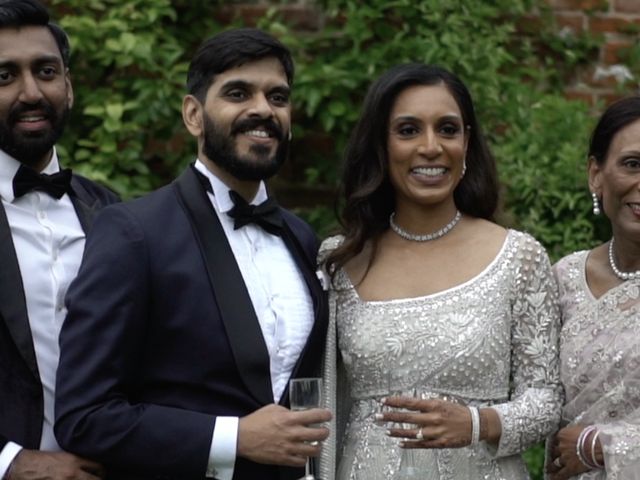 Priya and Nikul&apos;s Wedding in Great Braxted, Essex 16