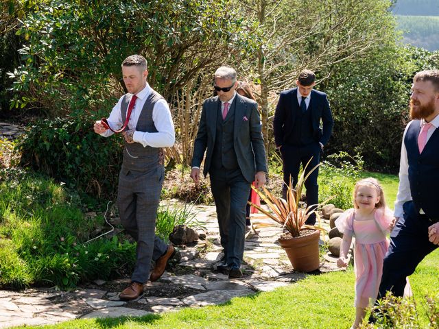 Carl and Emily&apos;s Wedding in Tavistock, Devon 12