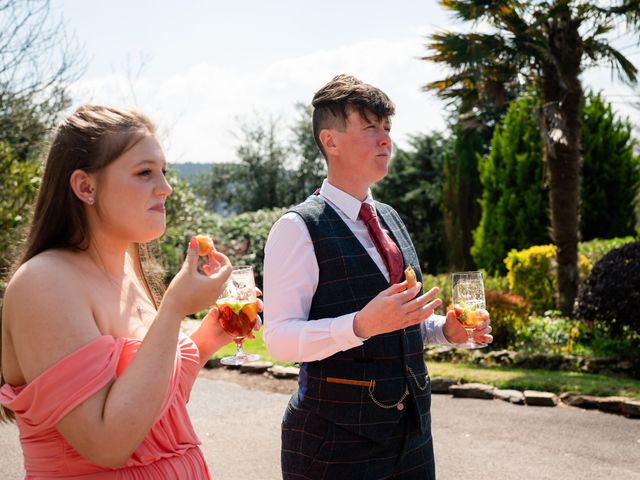 Carl and Emily&apos;s Wedding in Tavistock, Devon 24