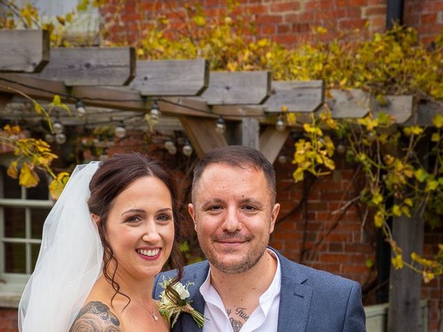 Simon and Annika&apos;s Wedding in Sopley, Hampshire 26