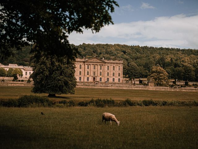 Luke and Olivia&apos;s Wedding in Chatsworth, Derbyshire 3