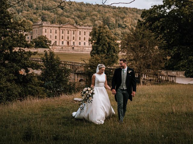 Luke and Olivia&apos;s Wedding in Chatsworth, Derbyshire 14