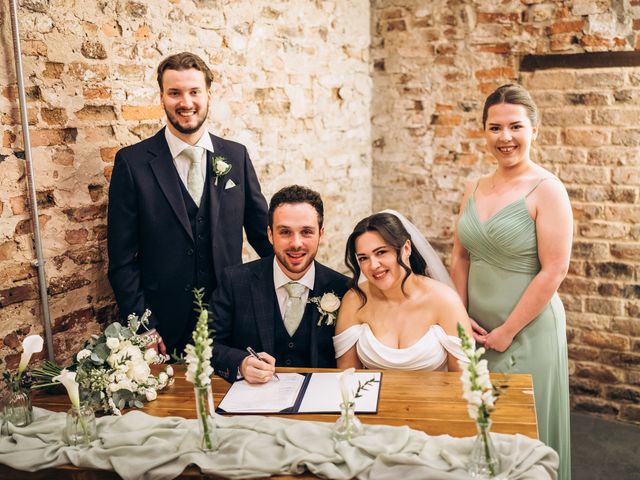 Max and Sarah's Wedding in York, North Yorkshire 22