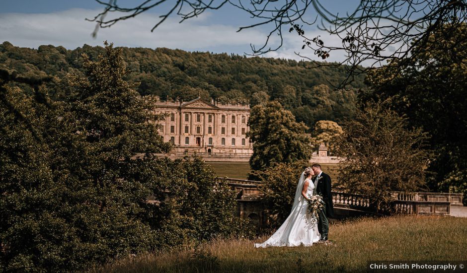 Luke and Olivia's Wedding in Chatsworth, Derbyshire