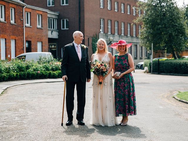 Joe and Harriet's Wedding in Twickenham, Middlesex 12