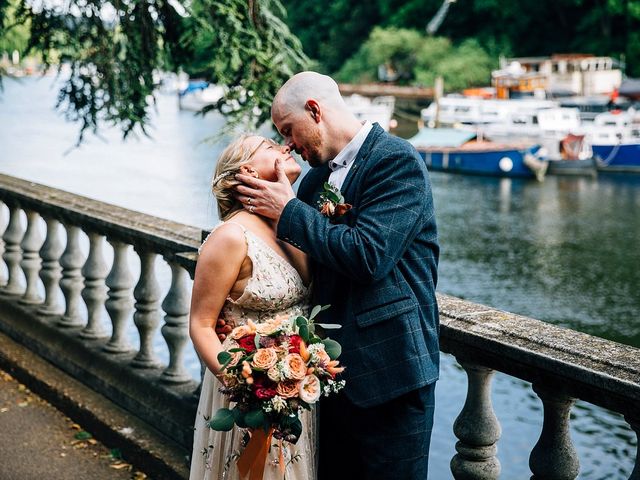 Joe and Harriet's Wedding in Twickenham, Middlesex 49