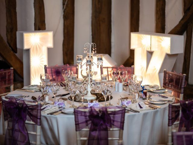 Laura and Kieran's Wedding in Stock, Essex 17