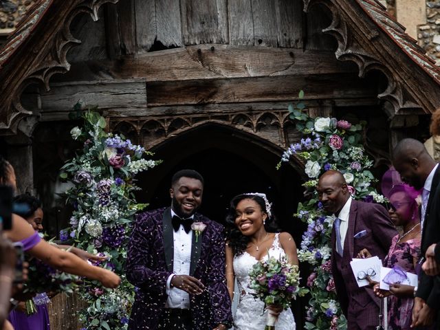 Laura and Kieran's Wedding in Stock, Essex 93