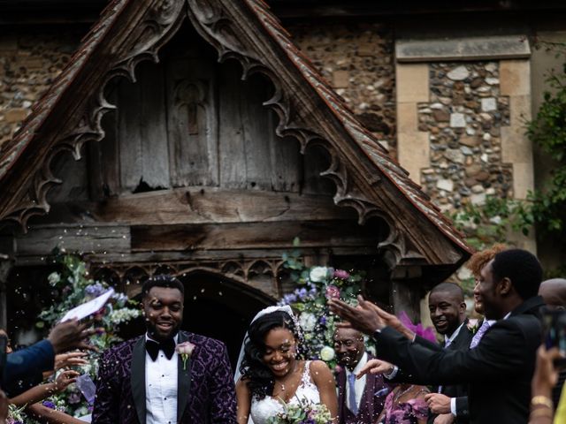 Laura and Kieran's Wedding in Stock, Essex 95