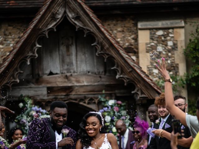 Laura and Kieran's Wedding in Stock, Essex 97