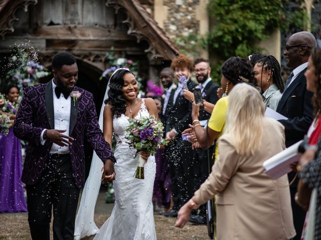 Laura and Kieran's Wedding in Stock, Essex 98