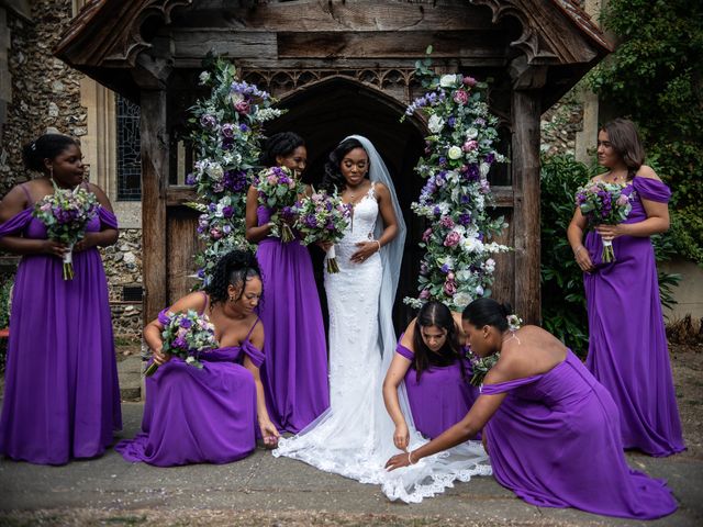 Laura and Kieran's Wedding in Stock, Essex 114