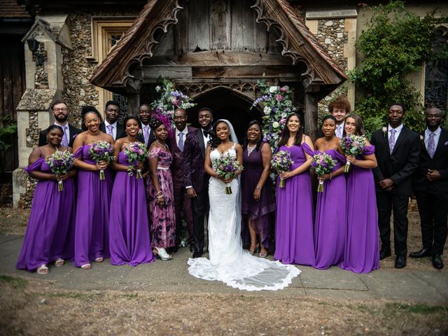 Laura and Kieran's Wedding in Stock, Essex 117